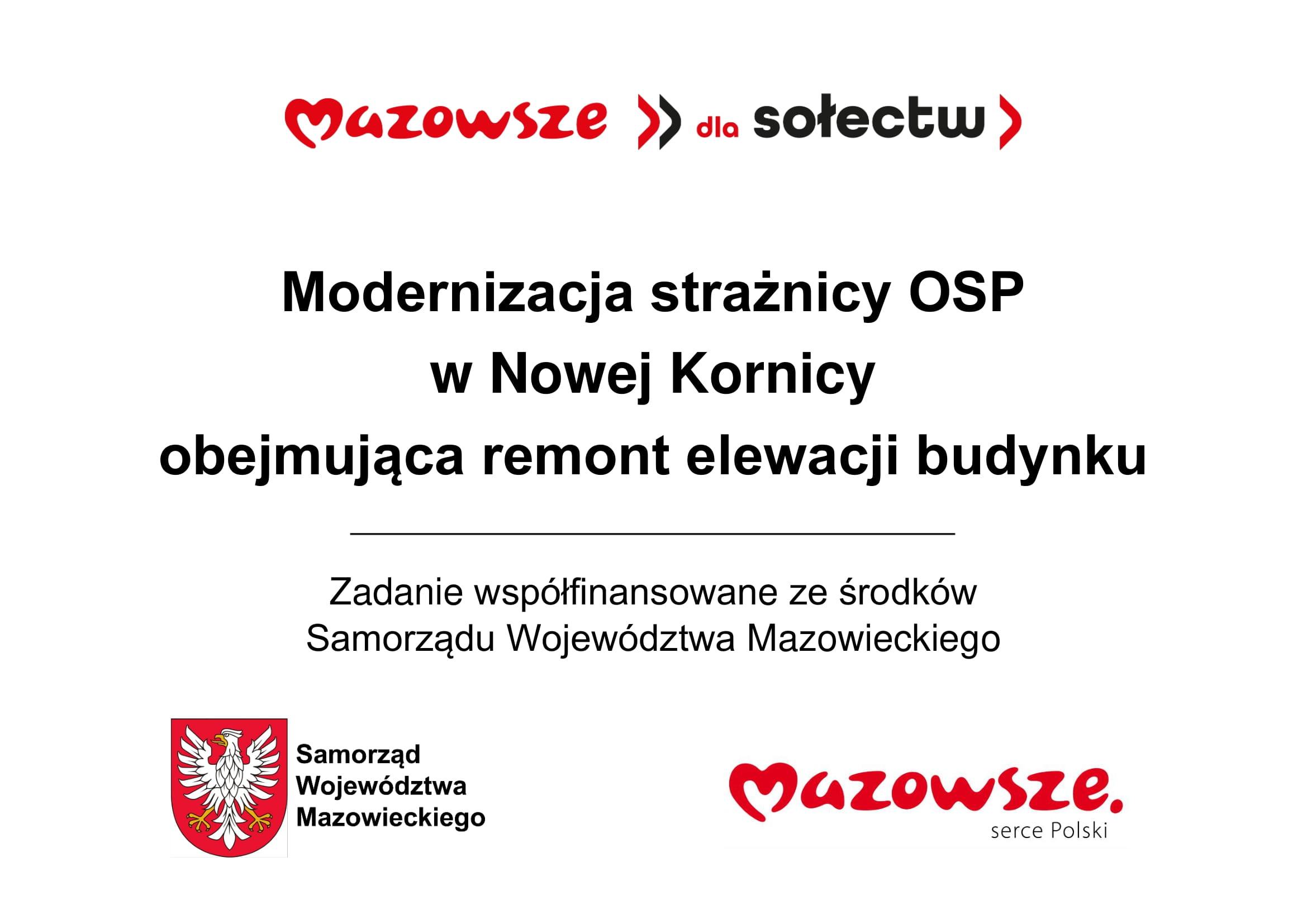 Tablica informacyjna Modernizacja strażnicy OSP Nowa Kornica-1.jpg